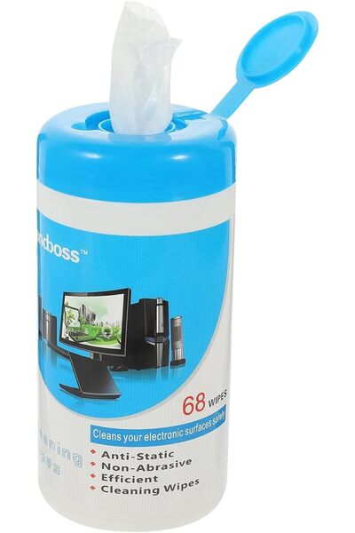 RADIOTRONICS مناديل تنظيف الشاشات المضادة للكهرباء الساكنة من هاندبوس