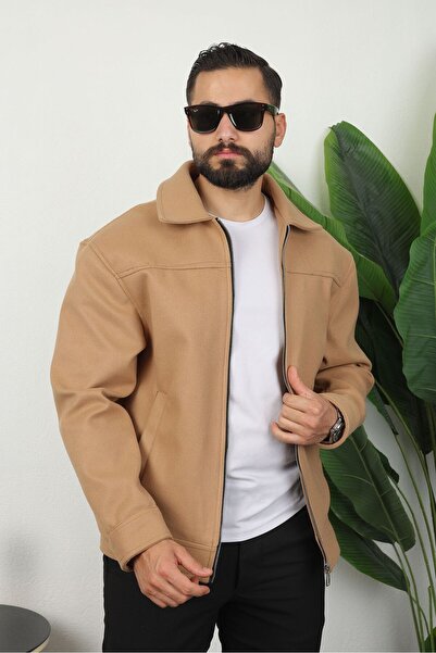ronex New Season Seasonal Light Brown Coat