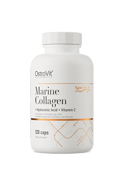 Ostrovit Marine Collagen + Hyaluronic Acid + Vitamin C 120 Kapsül