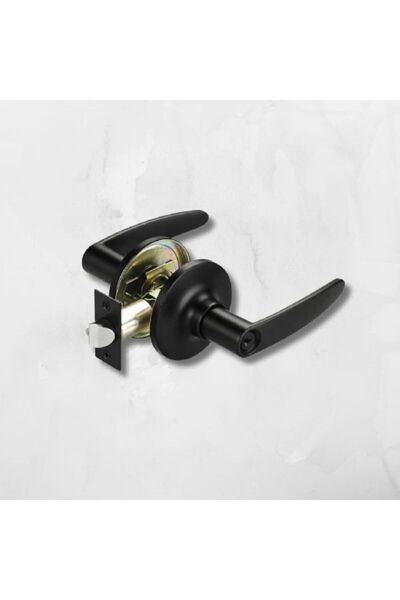 Marelli قفل أمريكي من النوع ذو مقبض أسود مع مفتاح من نوع الفندق