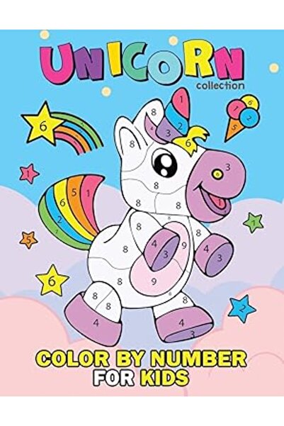 independently published تلوين يونيكورن حسب الرقم للأطفال: نشاط كتاب تلوين للأ...