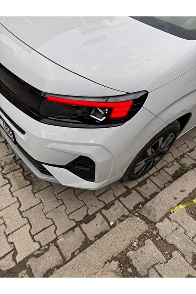 COMBO Opel Far Sticker Set Kırmızı