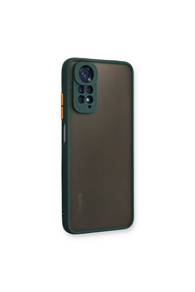 Mepura Xiaomi Redmi Note 11 Pro Case Montreal Silicone Cover - Green