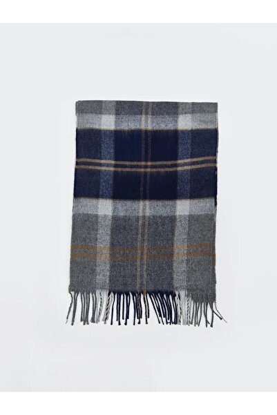 LC Waikiki Plaid Patterned Men's Scarf (W5)