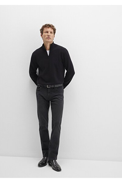 Mavi Half zip sweater black