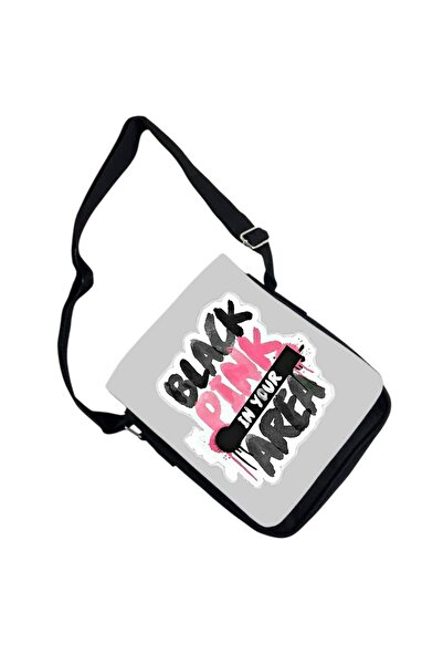 LITTLE DARKS ART Τσάντα με το λογότυπο της K-pop μπάντας Blackpink