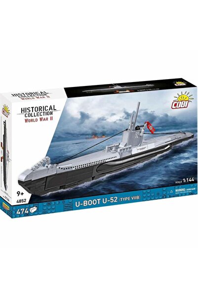 COBI U-Boot U-52 (Τύπος VIIB), 474 τεμάχια (COBI-4852)