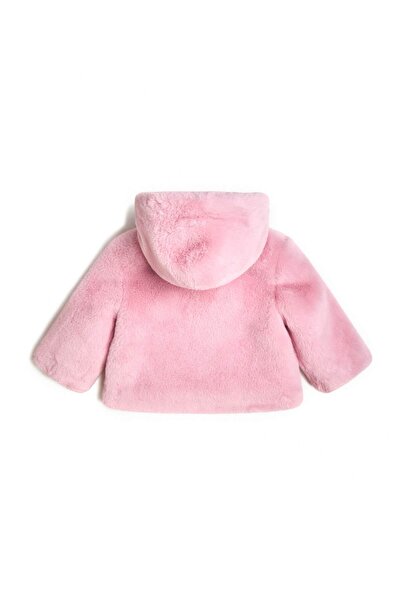 Guess Hooded Kız Çocuk Kürk
