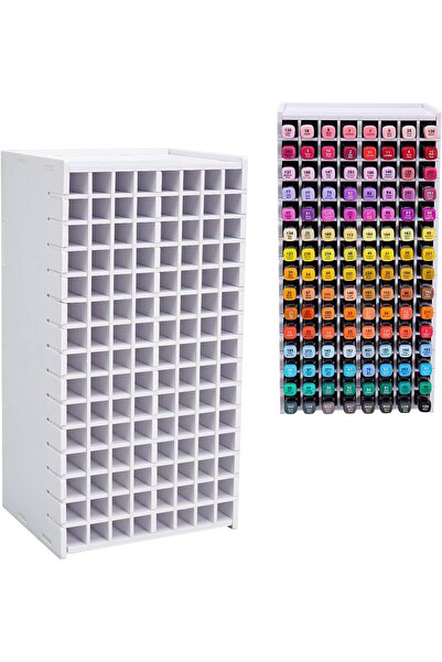 Generic رف تخزين أقلام سانفورني لـ ١٢٠ قلمًا - منظم للفرش والأقلام