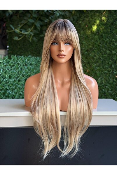 Fenomen Peruk En Doğal Uzun Perçemli Vip Peruk Model