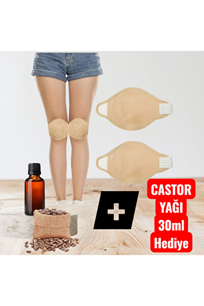 ORGANICYOU GUANGZHOU ORGANİK CASTOR Yağı Kompres Paketi Seti - 2 adet Ayarlan...