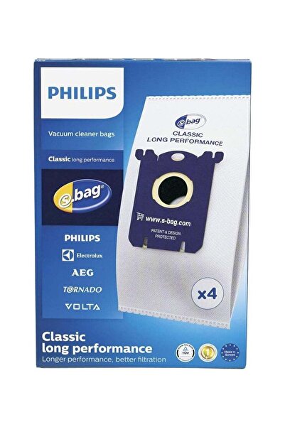 Generic Philips Vacuum Dust Bag FC8021/03 White/Blue