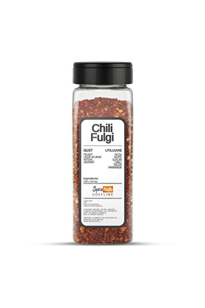 Spicehub Chili flakes, premium spice with a spicy taste for pizza, pasta and grilled meat, 400g