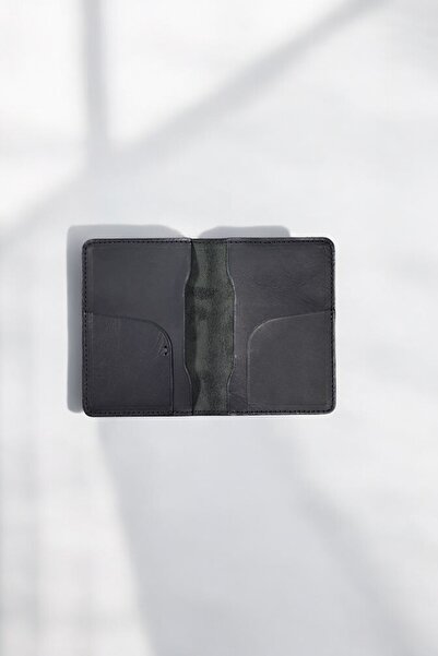 MAT Deri Genuine Leather Passport Cover Natural Leather Passport Wallet