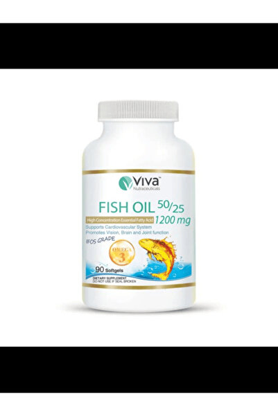 VİVA FISH OIL 50/25 1200MG 90'S