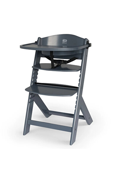 Kinderkraft Трапезен стол Enock, 3 в 1, сив