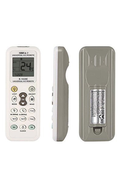 Generic Universal Air Conditioner Remote Control Model K1028E with LCD Display Compatible with Mitsubishi T