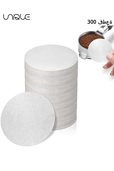 Generic Unique Coffee Paper Filter for Espresso Machine, 300 Pcs 51 mm Espresso Filter Puck Screen Portafil