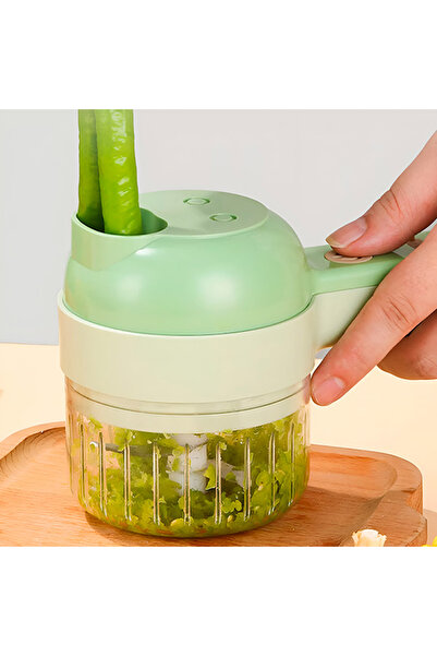 OEM Electric 4-in-1 Chopper with Steel Blades