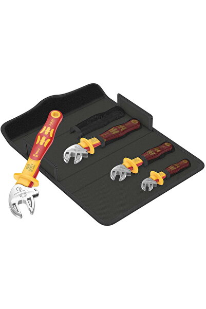 wera Chei cu clichet autoreglabile, izolate 1000 V, Joker 6004 VDE, 4 bucăți