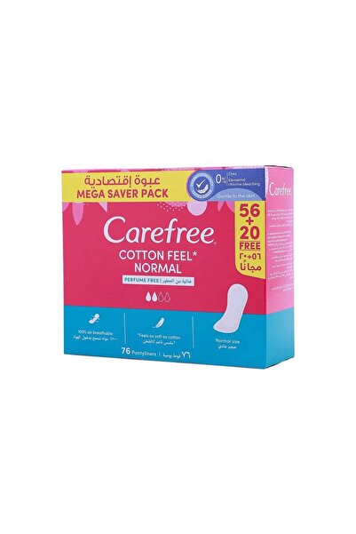 Carefree Women's Pads Fresh Scent Economical 76 Pads