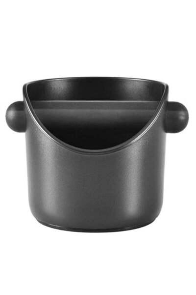 Generic 1PCS Espresso Knock Box Drip Tray Storage Design, Sturdy ABS Coffee Grounds Disposal Box with Non-S