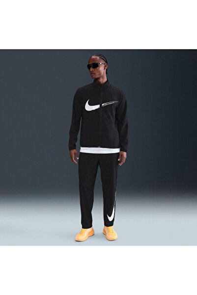 Nike Men's Jacket Dri-Fit Form Jacket Men's Black Jacket