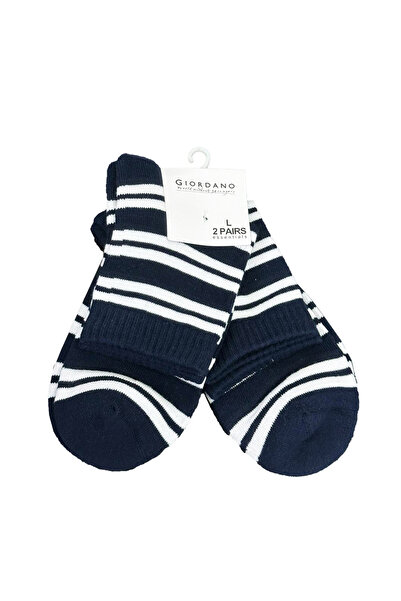 Giordano 2-Pack Cotton-Blend Mid-Length Socks – Essentials Collection