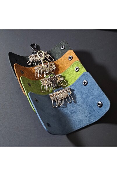 MAT Deri Multi Keychain Genuine Leather Key Holder Organizer
