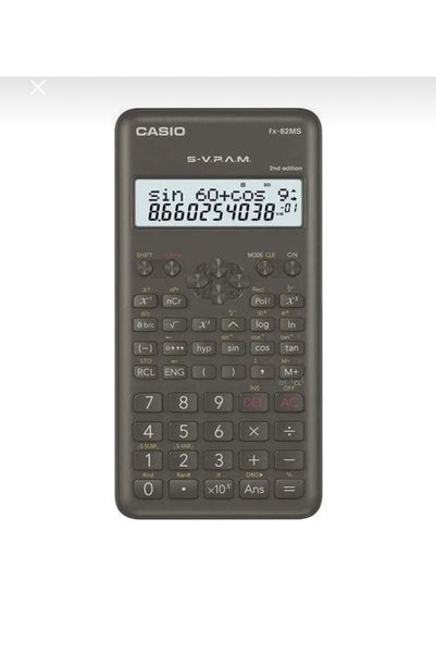 diğerr1 Casiofx-82 ms fonksiyonlu hesap makinası