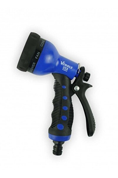 Generic VTOOLS Plastic Hose 8 way nozzle plastic trigger Adjustable Watering Patterns Suitable for Watering