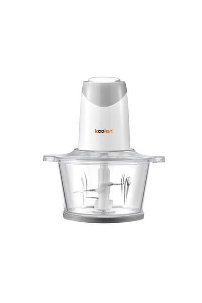 Kolin vegetable chopper creamy beige glass bowl 2L 300W