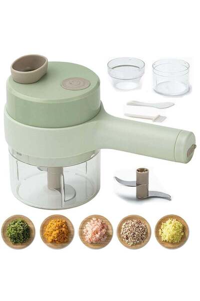 Generic Portable Electric Vegetable Cutter Set