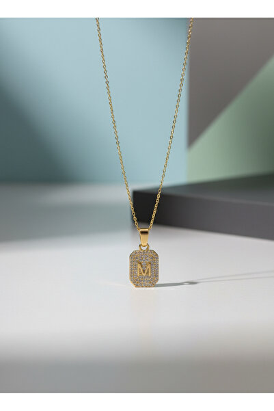 Lucas İstanbul M Harfli Kolye
