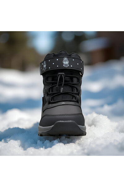 Asyagiyimavm MAXSİS Unisex Su Geçirmez Çocuk Kar Botu - Kaymaz Taban Kışlık Bot