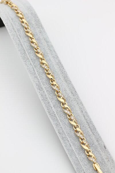 XUPING JEWELRY Style Pearl/Xuping Jewelry Figaro Zircon Stone Bracelet