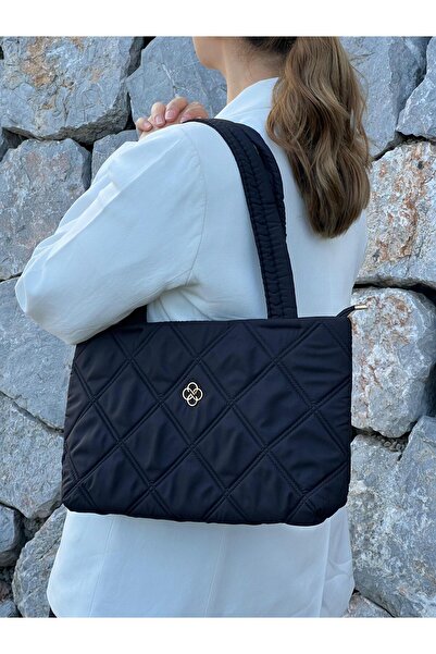 zetus Laura Model Black Women's Hand and Shoulder Bag