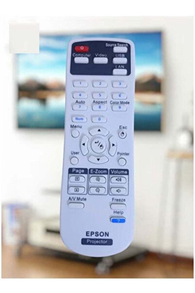 Generic EPSON Universal Remote Control for Projectors â€“ Compatible with All Home Cinema, PowerLite, EB, E