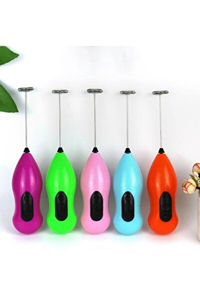 Generic مقبض خفق البيض الكهربائي من دبي جاليري، خلاط صغير لخفق مشروبات القهوة...