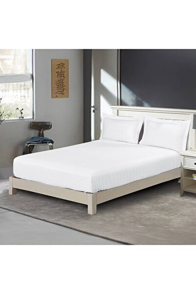 NICEY Forhome Jacquard Bedsheet Set Beige 2 Pieces 120×230 cm