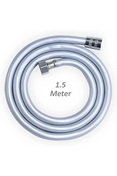 Generic Rubik Shower Hose Pipe 1.5M PVC Flex Anti Twist Heat Resistance Universal Replacement Kink and Leak