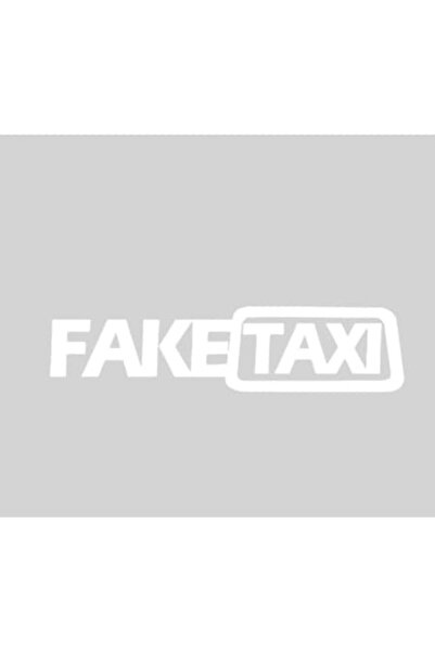 Oracal Fake taxi sticker, 20cm, white