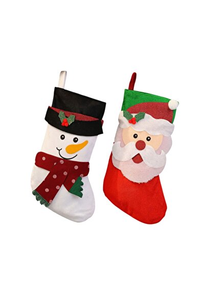 NO NAME Decorative Christmas Boot 43x23x19cm, with Hanger