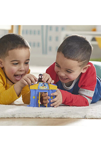 Marvel Spider-Man Spidey and His Amazing Friends City Bloks Bank Construction Set