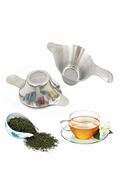 Generic SYOSI Tea Filter, Stainless Steel Tea Infuser Mesh Strainer with Double Handles Coffee Tea Fine Mes
