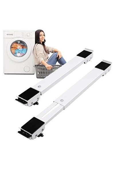 Generic JAJEEK Furniture Dolly Mobile Roller, Extendable Appliance Rollers Mobile Washing Machine Base, Fri