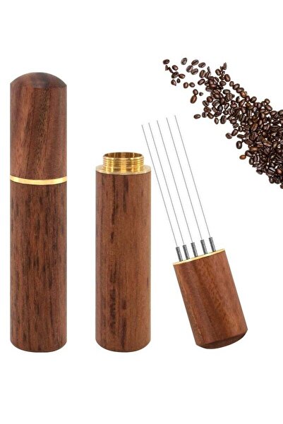 Generic Portable Mini Coffee Needle, Anti-Caking Ground Coffee Stirring Tool, 5 Needles Coffee Stirrer with