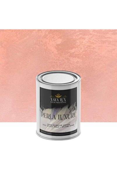 YaYa Color Vopsea decorativa de Lux, Perla Luxury cu Fulgi Perlati, Piersica,...