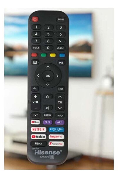 Generic Hisense Smart TV Remote Control for Hisense TV â€“ Works with All Hisense LED, LCD, and Plasma TVs