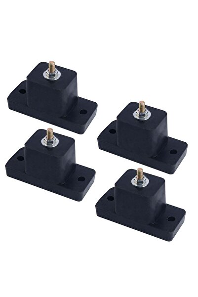 Generic EHOME 4-Pack Air Conditioner Rubber Mounting Shock Absorbing Anti-Vibration Isolator Pads FSS1987 B